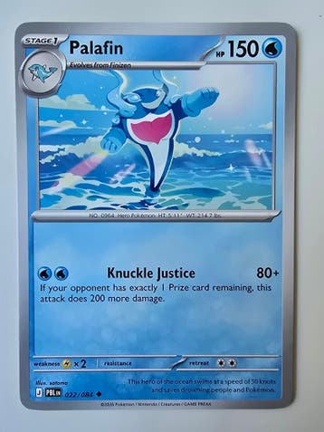 PALAFIN (PITCH BLACK 022/084) (TRADING CARD), Gebruikt