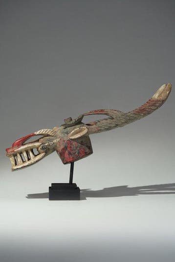 Een houten masker - Senufo - Ivoorkust (Zonder minimumprijs), Antiek en Kunst
