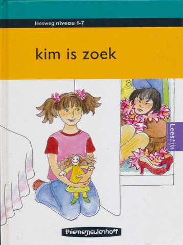Leesweg Leesboek 1-7 Kim is zoek, Verzenden, Nieuw