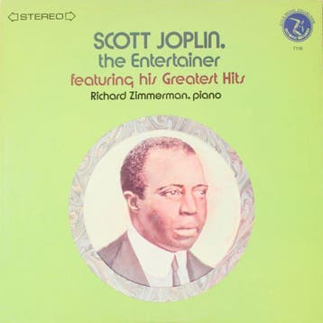 Richard Zimmerman – Scott Joplin. The Entertainer Featuring, CD & DVD, Vinyles | Jazz & Blues, Verzenden, Jazz