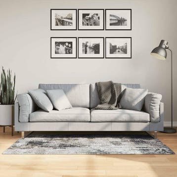 vidaXL Vloerkleed wasbaar 80x150 cm meerkleurig, Verzenden