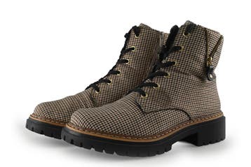 Rieker Veterboots in maat 41 Beige, Overige kleuren, Verzenden, Boots, Zo goed als nieuw