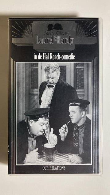 LAUREL & HARDY IN DE HAL ROACH-COMEDIES OUR RELATIONS (IN, Gebruikt
