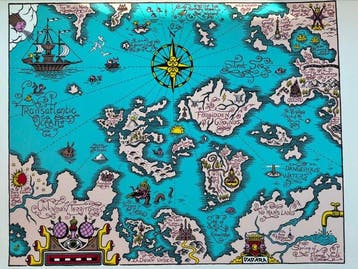Daniel (Dadara) Rozenberg (1969) - Fools Ark Map + Burning