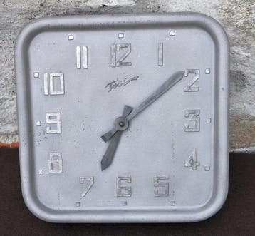 elektromechanisch horloge - Franco Tosi - Aluminium -
