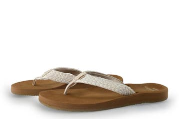 Reef Slippers in maat 40 Bruin, Kleding | Dames, Schoenen, Slippers, Bruin, Verzenden, Zo goed als nieuw