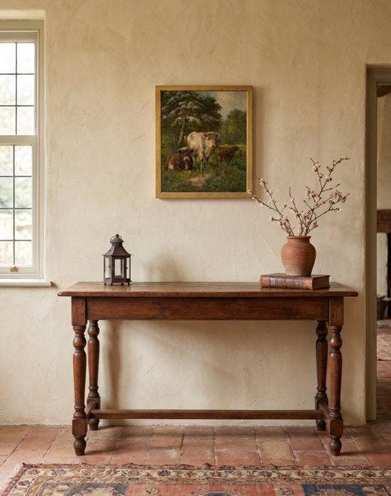 European school (XIX) - Cattle in a Meadow, Antiek en Kunst, Kunst | Schilderijen | Klassiek