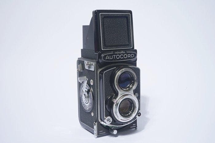 Minolta Autocord con Rokkor 75/3,5 Appareil photo reflex, Audio, Tv en Foto, Fotocamera's Analoog