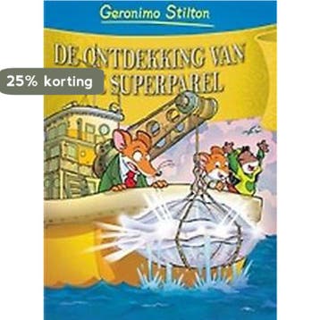 De ontdekking van de superparel / Geronimo Stilton-reeks /, Verzenden, Geronimo Stilton
