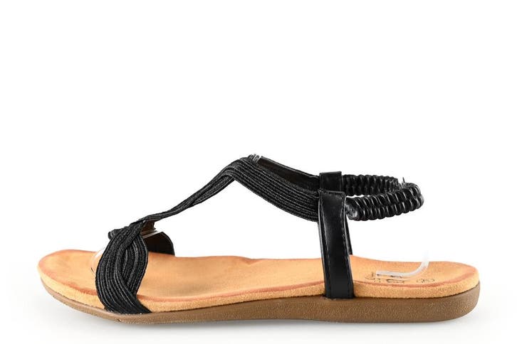 Sub55 Sandalen in maat 42 Zwart, Kleding | Dames, Schoenen, Zwart, Gedragen, Sandalen of Muiltjes, Verzenden