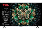 Tcl -  Ultra Hd 4k Mini-led-tv 55 Inch 2025 - Zwart, Verzenden