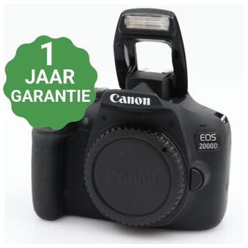 10% korting | Canon EOS 2000D body | Tweedehands, Verzenden, Zo goed als nieuw, Canon