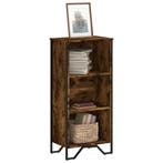 vidaXL Boekenkast 50x31x106 cm bewerkt hout gerookt, Verzenden