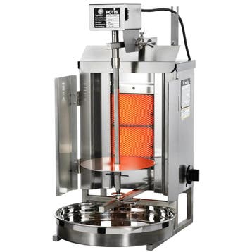 Dönergrill | STANDARD | Gas | 1 Brander | 2.8kW | Max. 7kg, Verzenden