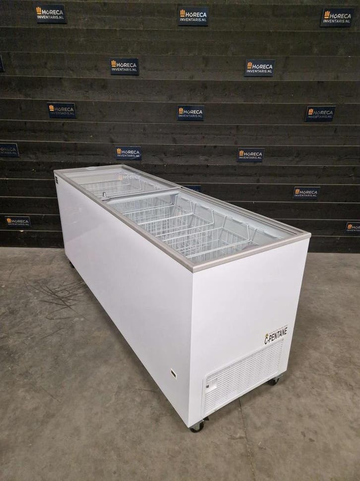 Diepvrieskist | vriezer schuifdeksel glas | Tefcold | 670, Zakelijke goederen, Horeca | Keukenapparatuur, Nieuw in verpakking
