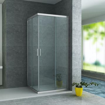 Aanbieding: BWS Douchecabine | Hayes | Vierkant 80x80x195cm, Bricolage & Construction, Ophalen of Verzenden, Douche