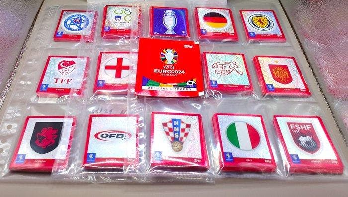 2024 Topps UEFA EURO 2024 Lamine Yamal, Cristiano Ronaldo, Collections, Autocollants