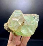 Enorme tweekleurige fluorietkristal Mineralencollectie -, Verzamelen