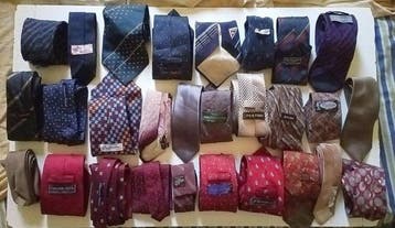Themacollectie - Thema-set collectie met 28 stropdassen van