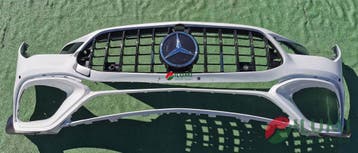 Voorkant bumper Mercedes CLA W118 AMG 45 4.5 45S A1188857601, Auto-onderdelen, Verzenden, Gebruikt, Mercedes-Benz