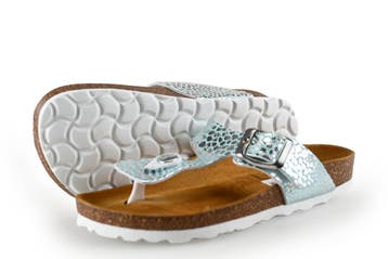 Nelson Slippers Meisjes in maat 31 Wit, Verzenden, Jongen of Meisje, Schoenen, Zo goed als nieuw