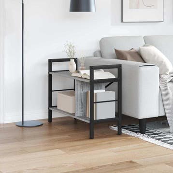 vidaXL Boekenplank Grijs Sonoma 75 x 30 x 58,5 cm Bewerkt, Verzenden
