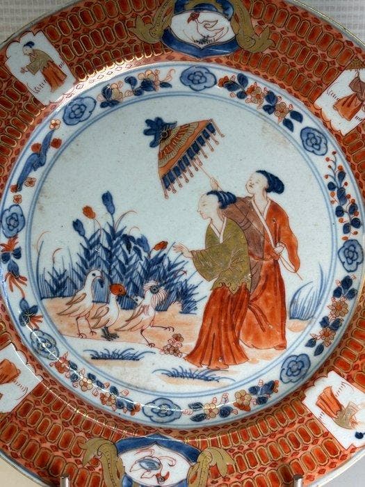 Bord - Originale assiette Chine Qianglong par Cornelis Pronk, Antiek en Kunst, Antiek | Overige Antiek