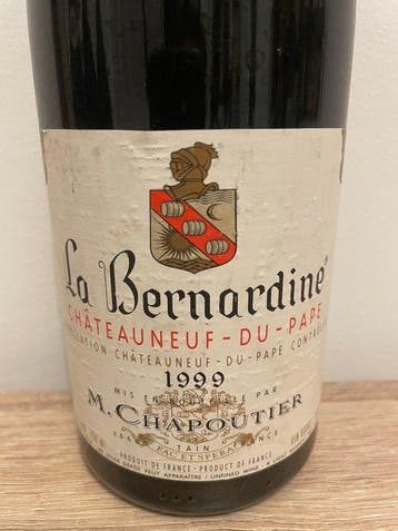 1999 M. Chapoutier , Chateauneuf du pape La Bernardine -
