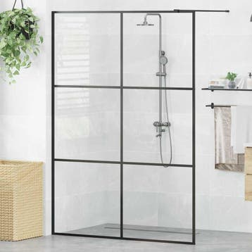 vidaXL Inloopdouchewand 140x195 cm ESG-glas transparant en, Verzenden, Nieuw