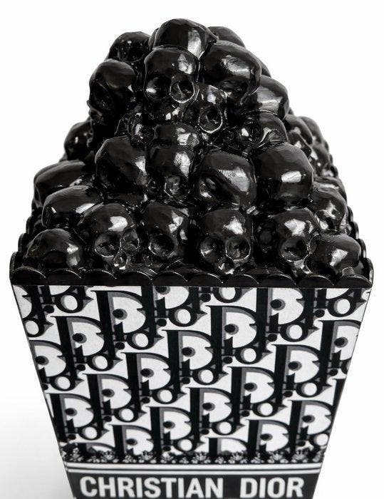 Daluxe Art - 1999 • Dior Skull Popcorn Gloss, Antiek en Kunst, Kunst | Designobjecten