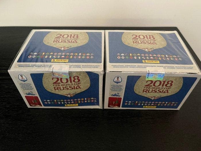 Panini World Cup Russia 2018 - 2 Sealed box - Mint (M), Collections, Autocollants