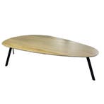 Trinity Steel Eettafel - Ongebruikt, Huis en Inrichting, Tafels | Eettafels, Verzenden, Zo goed als nieuw, Eikenhout, 200 cm of meer