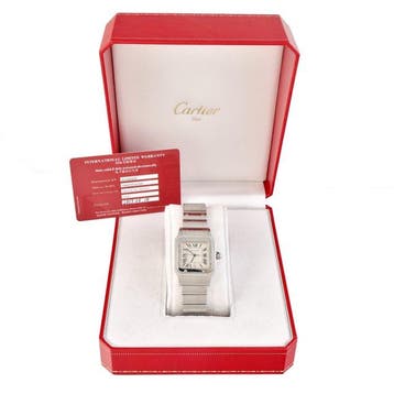 Cartier - Santos Galbée - W20060D6 - Unisex - 2017, Nieuw