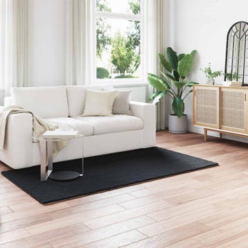 vidaXL Antislip vloerkleed van imitatie konijnenbont OLITE, Verzenden, Nieuw