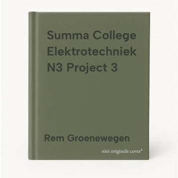 Summa College Elektrotechniek N3 Project 3 9789492717252, Verzenden, Zo goed als nieuw, Rem Groenewegen