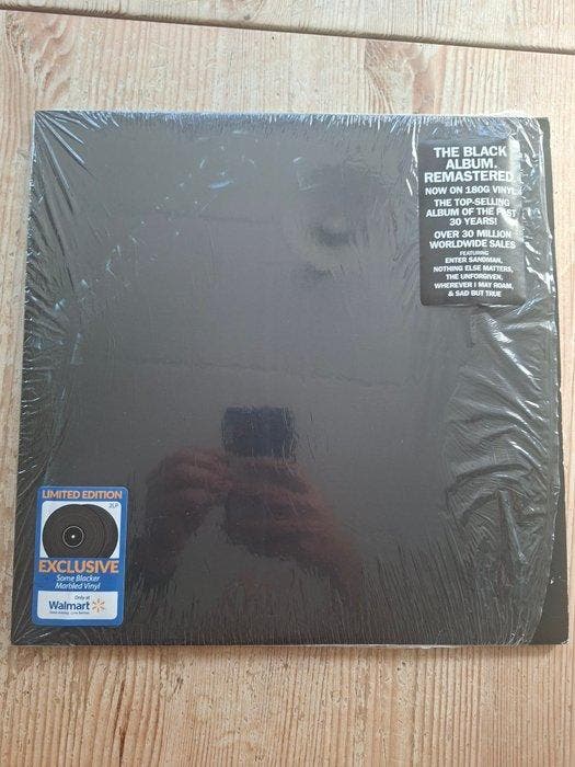 Metallica - Black Album - Limited edition Some Blacker, Cd's en Dvd's, Vinyl Singles