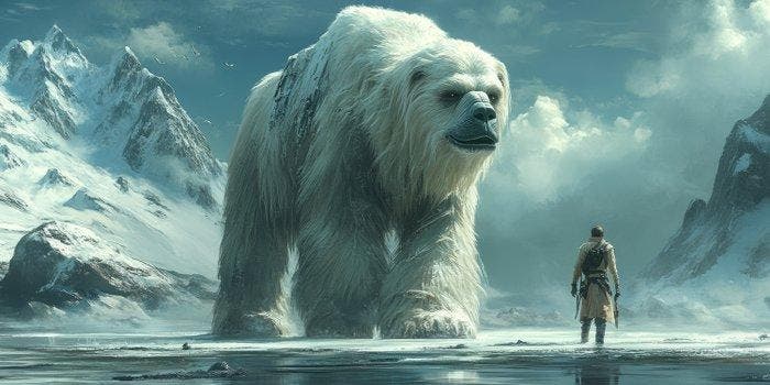CoCo - Giant Bear - XXL, Antiek en Kunst, Kunst | Schilderijen | Modern