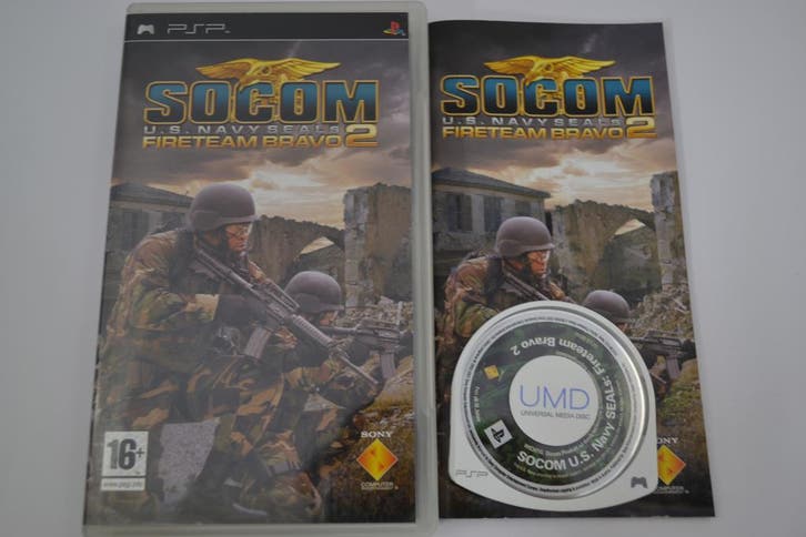 Socom US Navy Seals - Fireteam Bravo 2 (PSP PAL), Games en Spelcomputers, Games | Sony PlayStation Portable