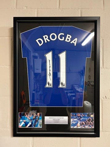 Chelsea - Coupe d’Europe de Football - Drogba - Maillot de