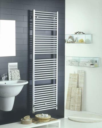 Sanifun handdoekradiator Medina 1600 x 300 Chroom, Nieuw, Radiator