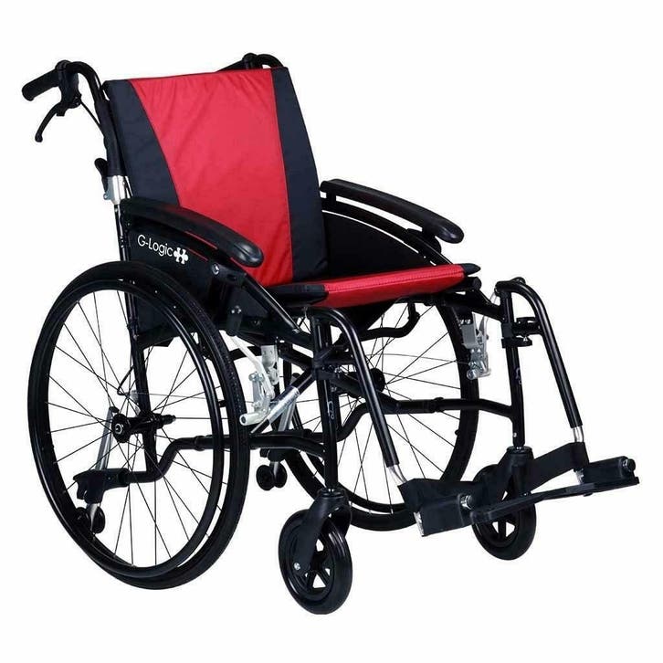 Opvouwbare Rolstoel Excel G-Logic Lichtgewicht (Nieuw), Diversen, Rolstoelen, Handbewogen rolstoel, Nieuw, Inklapbaar, Ophalen of Verzenden