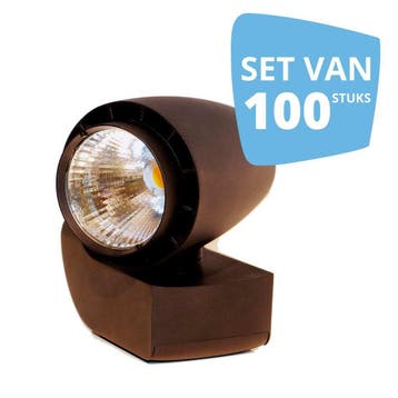*TIP*  100 x LED spot Vento Philips zwart, Huis en Inrichting, Ophalen of Verzenden, Nieuw