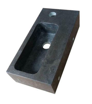 Fontein Lopez links Limestone 40x20x10cm, Ophalen of Verzenden, Nieuw
