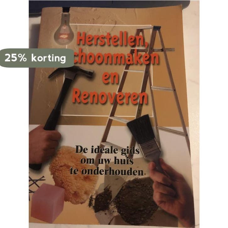 Herstellen, schoonmaken en renoveren 9789077097069, Livres, Littérature, Envoi