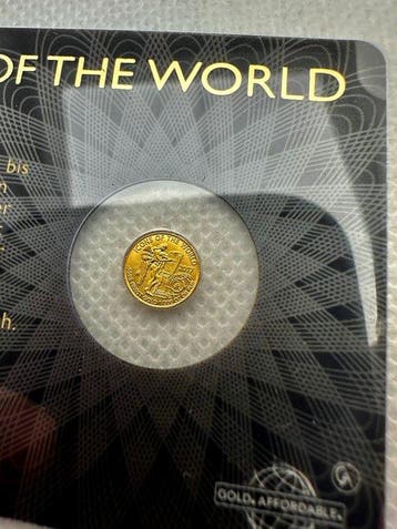 Rwanda. 10 Francs 2017 Genius , oro 1/200 ( .9999) (Zonder