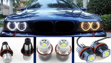 BMW Angel Eyes LED lampen set 1-5-6 of 7 serie X3 en X5, Verzenden, Nieuw, BMW