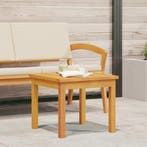 vidaXL Bijzettafel Olie Natuurlijk Massief Acacia Hout, Verzenden