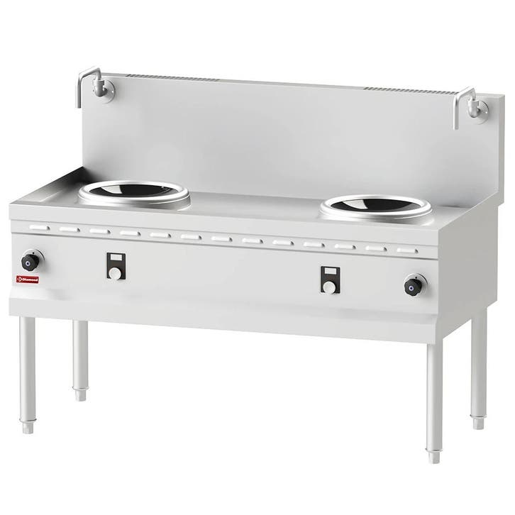 Inductiewokfornuis | WOK LINE | 2 Kookpunten (2x Ø300) |, Zakelijke goederen, Horeca | Keukenapparatuur, Nieuw in verpakking, Verzenden