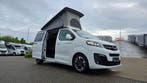 Crosscamp Flex minivan op Opel, keuken, bed in hefdak 47920, Buscamper of Camperbus, Ringverwarming, Treinzit, 4 tot 5 meter