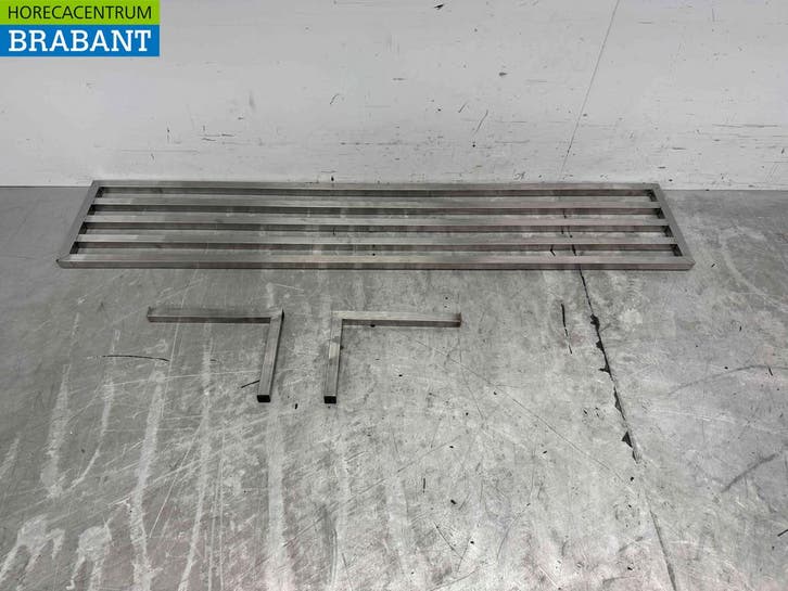 Étagère murale en acier inoxydable 160 x 30,5 cm, Articles professionnels, Horeca | Autre, Envoi
